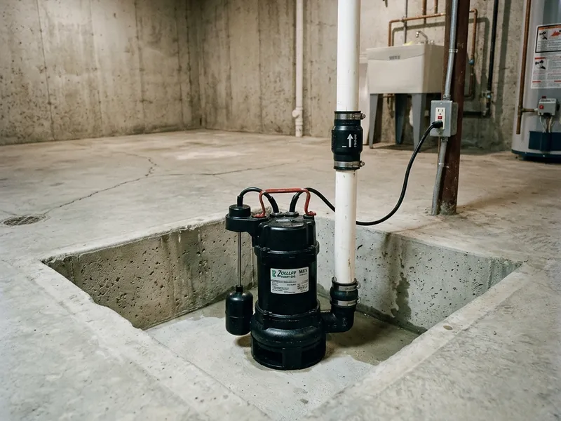 Sump Pump Installation Plumber in Wadesville, IN